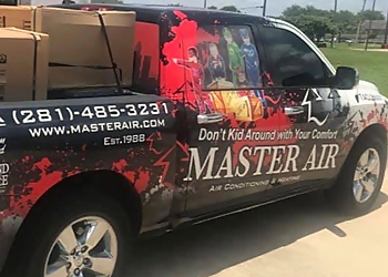 Master Air, Inc. Master Air, Inc. - Pearland, TX Hvac Services - Truck Image