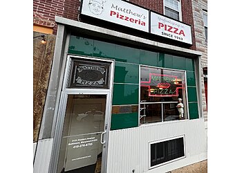 Baltimore Pizza Places Matthew's Pizza