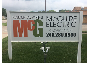 McGuire Electric Inc. Sterling Heights Electricians