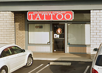 Huntington Beach Tattoo Shops Mechanical Concept Tattoo