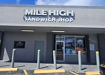 Mile High Sandwich Shop - Hollywood, FL Sandwich Shops - Restaurant Entrance Image