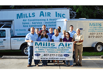 Orlando hvac service Mills Air Inc Air Conditioning & Heating