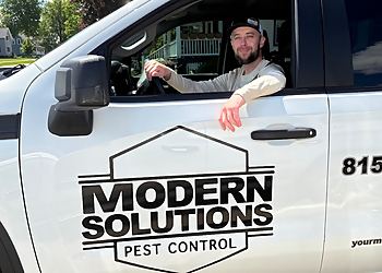 Modern Solutions Pest Control - Rockford, IL Pest Control Companies - Truck Image