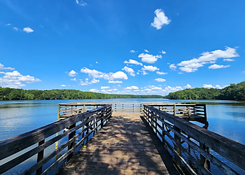 Nat Greene Trail, Atlantic & Yadkin Greenway - Greensboro, NC Hiking Trails - Scenic View Image
