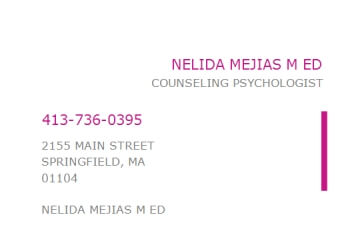 Nelida Mejias, M.Ed Springfield Psychologists