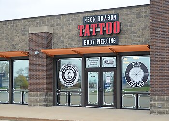 Cedar Rapids Tattoo Shops Neon Dragon Tattoo