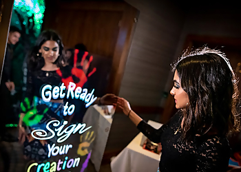 Wichita Photo Booth Companies Neon Flamingo Photo Booth