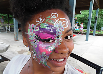 Des Moines Face Painting Nerd Art Facepainting Company