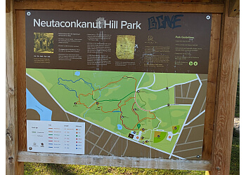 Neutaconkanut Hill Conservancy Providence Hiking Trails