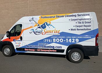 Reno carpet cleaner New Sunrise Cleaning and Restoration