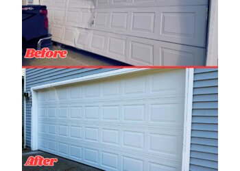 Next Door Garage Door Service - Kent, WA Garage Door Repair - Before and After Image