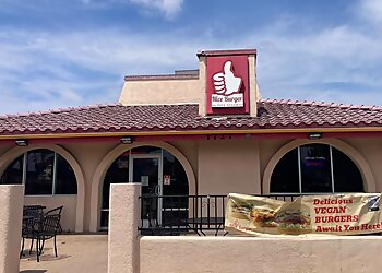 Santa Ana Vegetarian Restaurants Nice Burger 100% Vegan