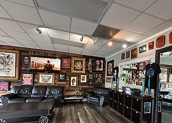 No Hard Feelings Tattoo Gallery No Hard Feelings Tattoo Gallery - Coral Springs, FL Tattoo Shops - Business Interior Image
