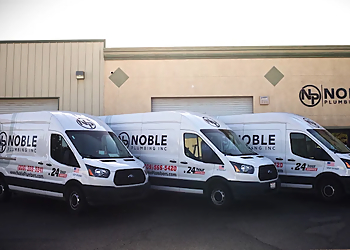  Noble Plumbing, Inc. - Modesto, CA Plumbers - Service Vehicle Image