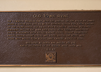 Irvine Landmarks Old Town Irvine