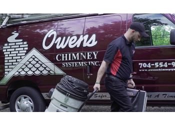 Charlotte chimney sweep Owens Chimney Systems 