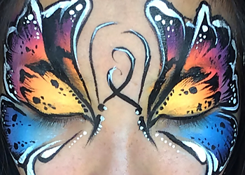 Pacific Face Painting Balloons & Henna  - Sunnyvale, CA Face Painting - Colorful Face Painting Design