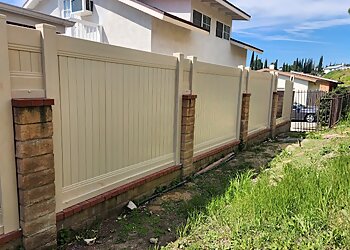 Glendale Fencing Contractors Pacific Vinyl Fences