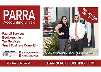Oceanside Accounting Firms Parra Accounting and Tax