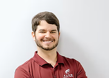 Patrick Thompson, PT, DPT, OCS, FAAOMPT - FLOW PHYSICAL THERAPY AND WELLNESS Patrick Thompson, PT, DPT, OCS, FAAOMPT - FLOW PHYSICAL THERAPY AND WELLNESS - Lafayette, LA Physical Therapists - Doctor Portrait Image