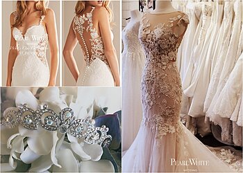 Fremont Bridal Shops Pearl White Wedding