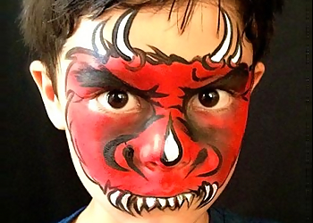 Pasadena Face Painting Peppermint Mill Face Painting