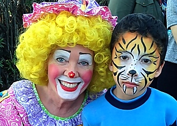 Moreno Valley Face Painting Petals the Clown & Friends