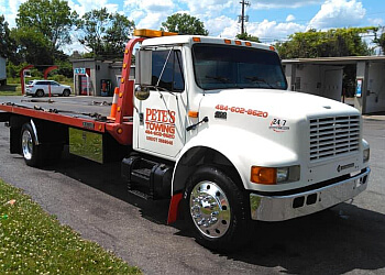 Petes Towing Allentown Towing Companies