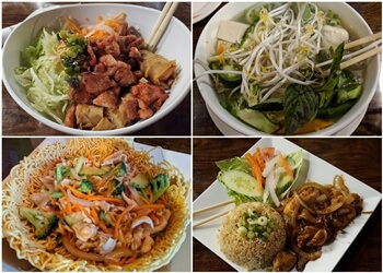 Pho Sizzle Rolled Ice Cream & Bubble Tea - Birmingham, AL Vietnamese Restaurants - collage image(highlights)
