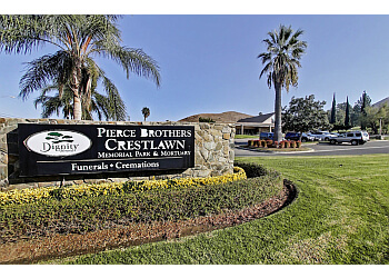 Riverside funeral home Pierce Brothers Crestlawn Memorial Park and Mortuary