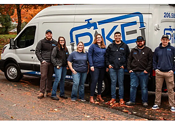 Pike Plumbing & Sewer Pike Plumbing & Sewer - Kent, WA Plumbers - Team Working Image