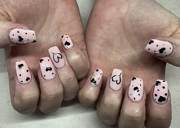 Pink & White Nails Denver Nail Salons