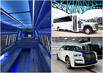 Cleveland Limo Service Platinum Party Bus