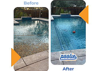 Poolie LLC - San Antonio, TX Pool Services - Before and After Image