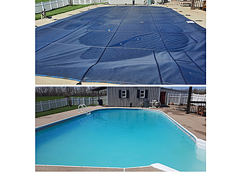 Pristine Pools, LLC Pristine Pools, LLC - Kansas City, MO Pool Services - Before and After Image