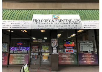 Oakland printing service Pro Copy and Printing, Inc.