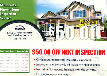 Property & Building Services Inc Property & Building Services Inc - St Paul, MN Home Inspections - Studio Image
