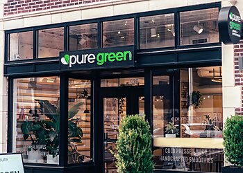 Chicago Juice Bars Pure Green Juice Bar Fulton Market