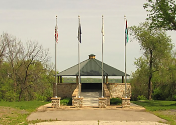 Kansas City Landmarks Quindaro Ruins Overlook Structure