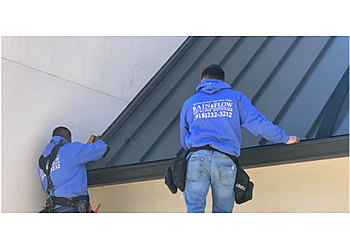 Tulsa Gutter Cleaners Rain-Flow Systems Seamless Guttering