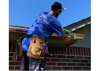 Tulsa Gutter Cleaners Rain-Flow Systems Seamless Guttering