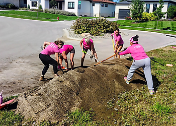 Lincoln Landscaping Companies Rain, Sun and Us Landscaping