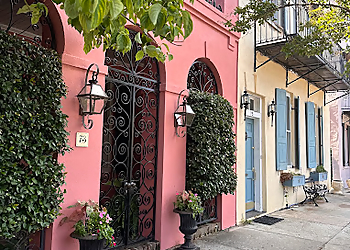 Rainbow Row - Charleston, SC Landmarks - Scenic View Image