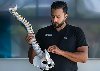 Raj Desai, MD - Santa Clarita, CA Pain Management Doctors - Doctor Working Image
