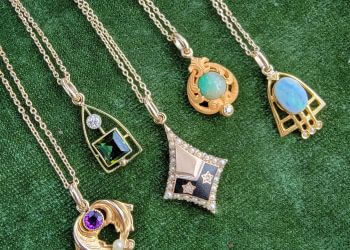 Orange Jewelry Rambling Rose Estate Jewelry