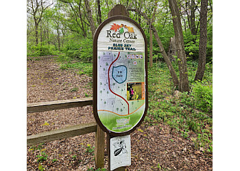 Aurora hiking trail Red Oak Nature Center