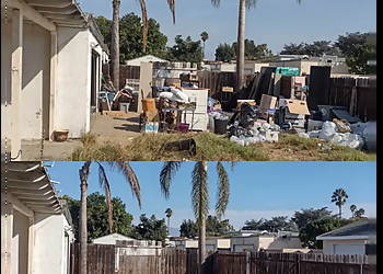 Reliable Hauling Junk Removal - Oxnard, CA Junk Removal - Before and After Image
