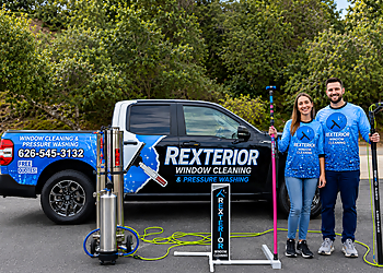 Rexterior Window Cleaning Rexterior Window Cleaning - Pasadena, CA Window Cleaners - Service Vehicle Image