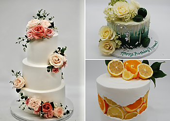 Orange Cakes Rockwell's Cafe & Bakery