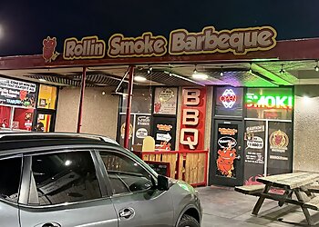 Las Vegas Barbecue Restaurants Rollin Smoke Barbeque